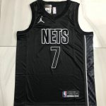 Maillot de Basket #7 Durant Brooklyn Nets 22-23 city authentique Noir